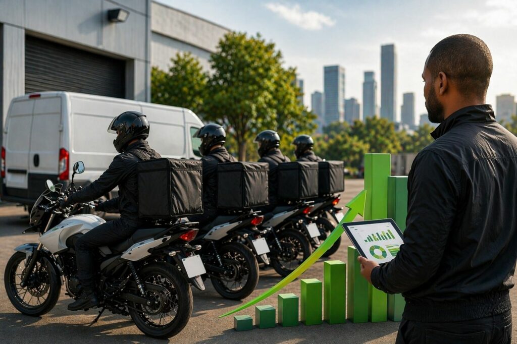 Delivery Motorbike Fleet South Africa