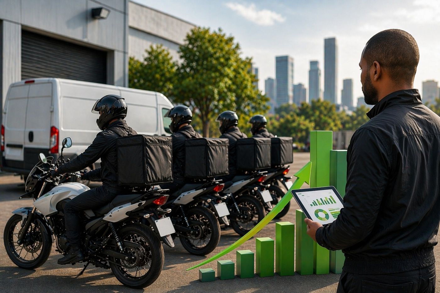 Delivery Motorbike Fleet South Africa