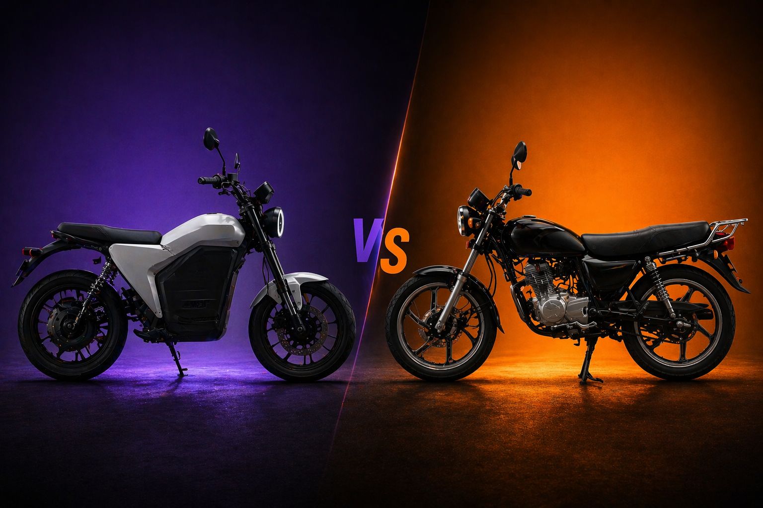 Electric versus Petrol Motorbikes